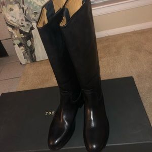 Rag & Bone Holly Black Boots needing a new home